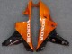 Purchase 2007-2008 Glossy Black Orange Flame Honda CBR600RR Motorcycle Fairings UK