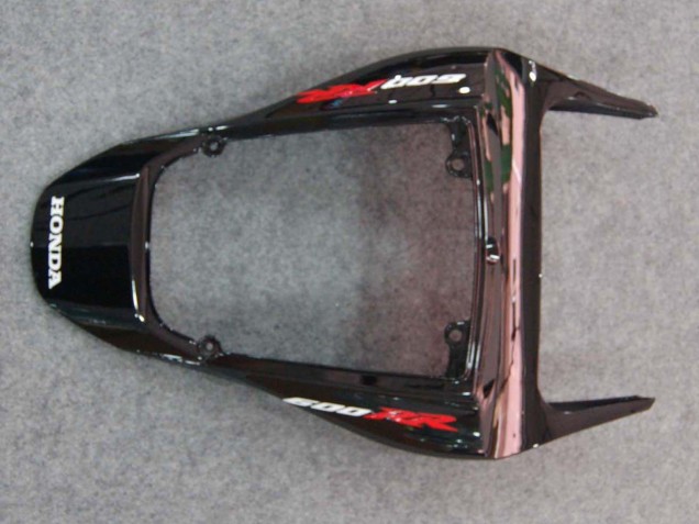 Purchase 2007-2008 Glossy Black Orange Flame Honda CBR600RR Motorcycle Fairings UK