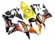 Purchase 2007-2008 Yellow Orange Glossy Black Rossi Repsol Honda CBR600RR Motorcycle Fairings UK