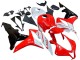 Purchase 2007-2008 White Red Glossy Black Honda CBR600RR Motorcycle Fairing UK