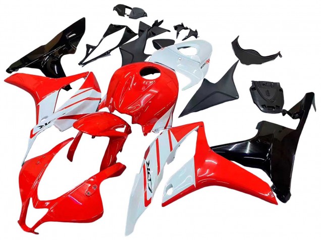 Purchase 2007-2008 White Red Glossy Black Honda CBR600RR Motorcycle Fairing UK