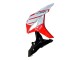 Purchase 2007-2008 White Red Glossy Black Honda CBR600RR Motorcycle Fairing UK