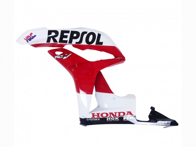Purchase 2007-2008 White Yellow Red Repsol HRC Honda CBR600RR Motorcycle Fairings UK