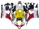 Purchase 2007-2008 White Yellow Red Repsol HRC Honda CBR600RR Motorcycle Fairings UK