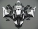 Purchase 2007-2008 White Black Racing Honda CBR600RR Motorcycle Fairings UK