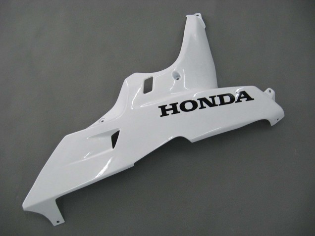 Purchase 2007-2008 White Black Racing Honda CBR600RR Motorcycle Fairings UK