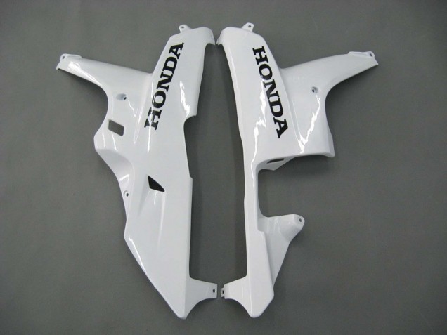 Purchase 2007-2008 White Black Racing Honda CBR600RR Motorcycle Fairings UK