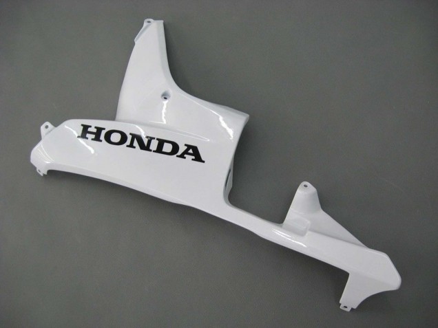 Purchase 2007-2008 White Black Racing Honda CBR600RR Motorcycle Fairings UK