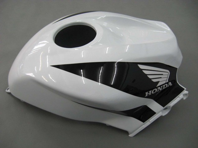 Purchase 2007-2008 White Black Racing Honda CBR600RR Motorcycle Fairings UK