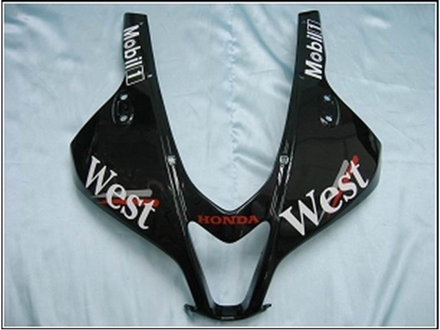 Purchase 2007-2008 Glossy Black White West Honda CBR600RR Motorcycle Fairings UK