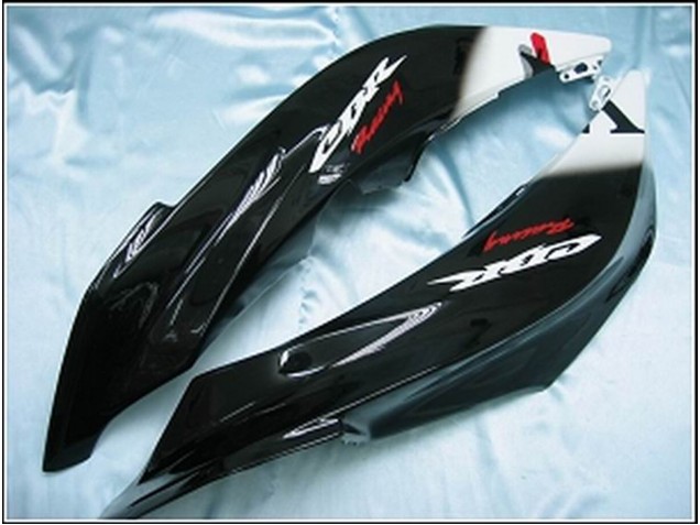 Purchase 2007-2008 Glossy Black White West Honda CBR600RR Motorcycle Fairings UK
