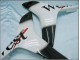 Purchase 2007-2008 Glossy Black White West Honda CBR600RR Motorcycle Fairings UK