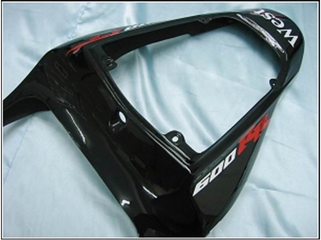 Purchase 2007-2008 Glossy Black White West Honda CBR600RR Motorcycle Fairings UK