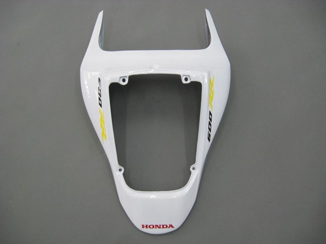 Purchase 2007-2008 White Green Yellow Glossy Black Hannspree Honda CBR600RR Motorcycle Fairings UK