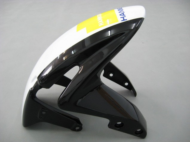 Purchase 2007-2008 White Green Yellow Glossy Black Hannspree Honda CBR600RR Motorcycle Fairings UK