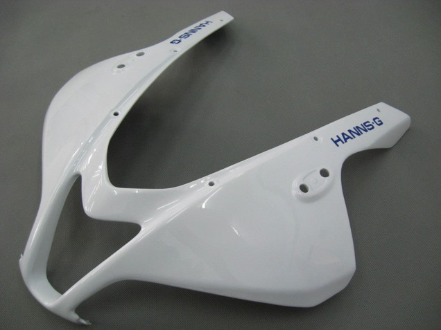 Purchase 2007-2008 White Green Yellow Glossy Black Hannspree Honda CBR600RR Motorcycle Fairings UK
