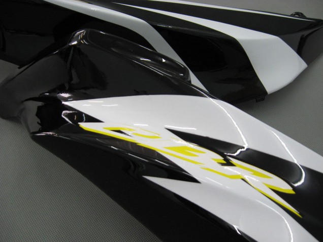 Purchase 2007-2008 White Green Yellow Glossy Black Hannspree Honda CBR600RR Motorcycle Fairings UK