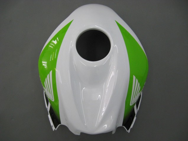 Purchase 2007-2008 White Green Yellow Glossy Black Hannspree Honda CBR600RR Motorcycle Fairings UK