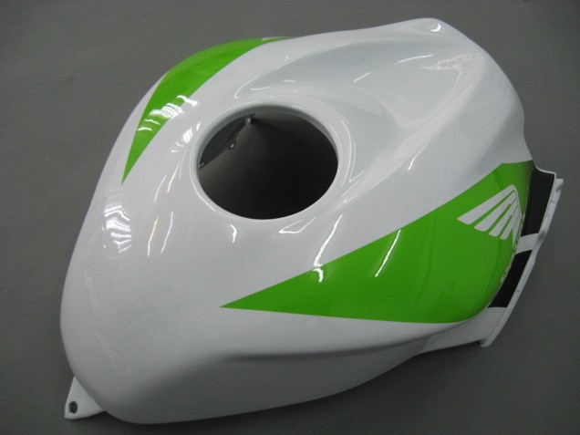 Purchase 2007-2008 White Green Yellow Glossy Black Hannspree Honda CBR600RR Motorcycle Fairings UK