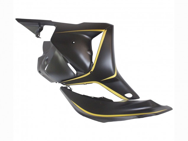Purchase 2009-2012 Matte Black Gold Honda CBR600RR Motorcycle Fairings UK