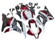 Purchase 2009-2012 White Red Matte Black Honda CBR600RR Motorcycle Fairings UK