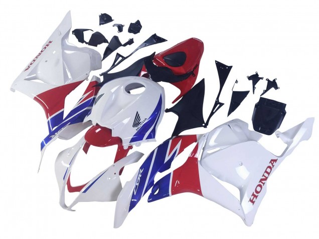 Purchase 2009-2012 White Red Blue Honda CBR600RR Motorcycle Fairings UK
