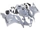 Purchase 2009-2012 Glossy Nardo Grey Honda CBR600RR Motorcycle Fairings UK
