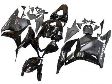 Purchase 2009-2012 Glossy Black Matte Black Honda CBR600RR Motorcycle Fairings UK