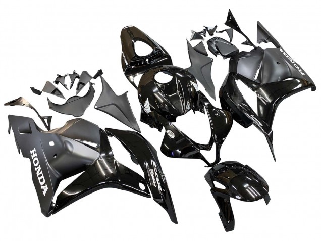 Purchase 2009-2012 Glossy Black Matte Black Honda CBR600RR Motorcycle Fairings UK