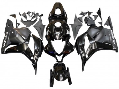 Purchase 2009-2012 Glossy Black Matte Black Honda CBR600RR Motorcycle Fairings UK