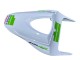 Purchase 2009-2012 White Green Glossy Black Hannspree Honda CBR600RR Motorcycle Fairings UK