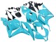 Purchase 2009-2012 Light Blue Racing Honda CBR600RR Motorcycle Fairings UK