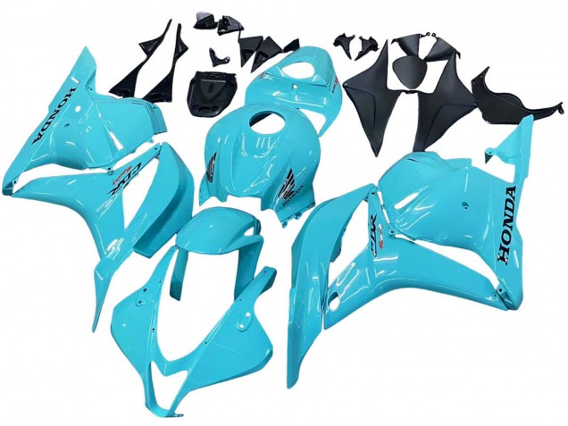 Purchase 2009-2012 Light Blue Racing Honda CBR600RR Motorcycle Fairings UK