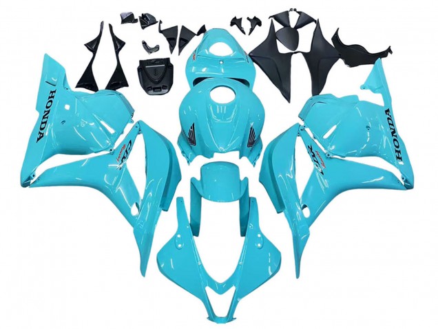 Purchase 2009-2012 Light Blue Racing Honda CBR600RR Motorcycle Fairings UK