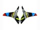 Purchase 2009-2012 Black Multicolor MoviStar Honda CBR600RR Motorcycle Fairings UK