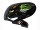 Purchase 2009-2012 Black Multicolor MoviStar Honda CBR600RR Motorcycle Fairings UK