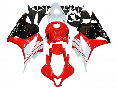 Purchase 2009-2012 White Red Glossy Black Honda CBR600RR Motorcycle Fairing UK