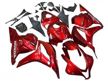 Purchase 2009-2012 Red Racing Honda CBR600RR Motorcycle Fairings UK