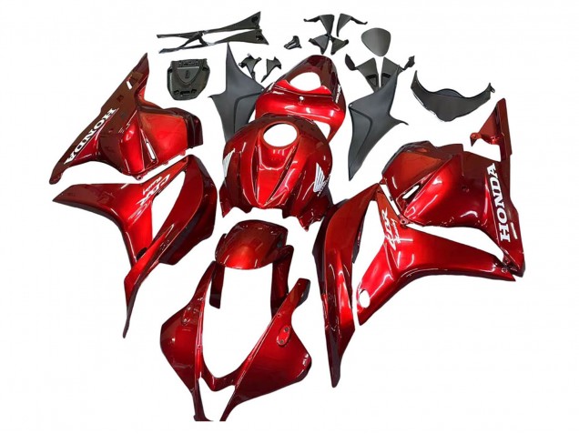 Purchase 2009-2012 Red Racing Honda CBR600RR Motorcycle Fairings UK