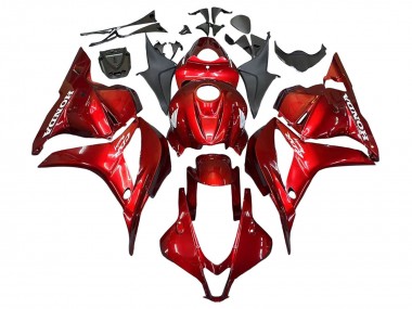 Purchase 2009-2012 Red Racing Honda CBR600RR Motorcycle Fairings UK