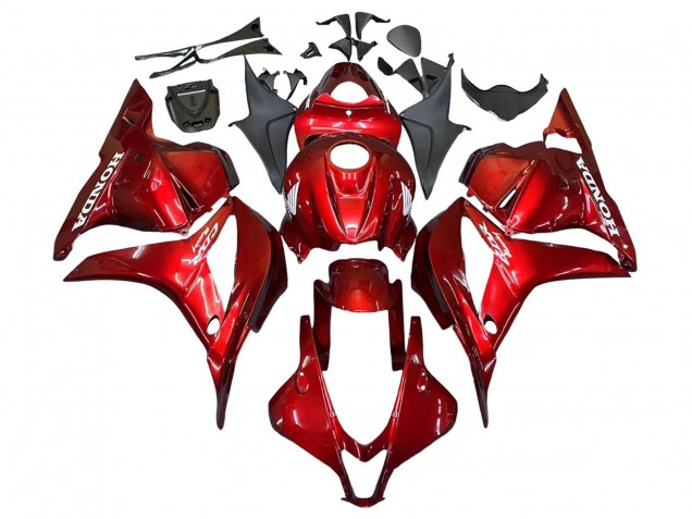 Purchase 2009-2012 Red Racing Honda CBR600RR Motorcycle Fairings UK