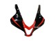 Purchase 2009-2012 Red Glossy Black Matte Black Stripe Honda CBR600RR Motorcycle Fairings UK