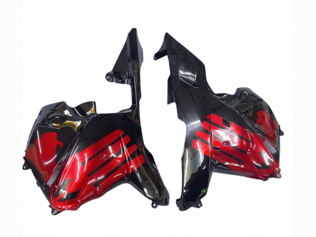 Purchase 2009-2012 Red Glossy Black Honda CBR600RR Motorcycle Fairings UK