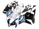 Purchase 2009-2012 White Blue Glossy Black Honda CBR600RR Motorcycle Fairings Kit UK
