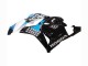 Purchase 2009-2012 White Blue Glossy Black Honda CBR600RR Motorcycle Fairings Kit UK