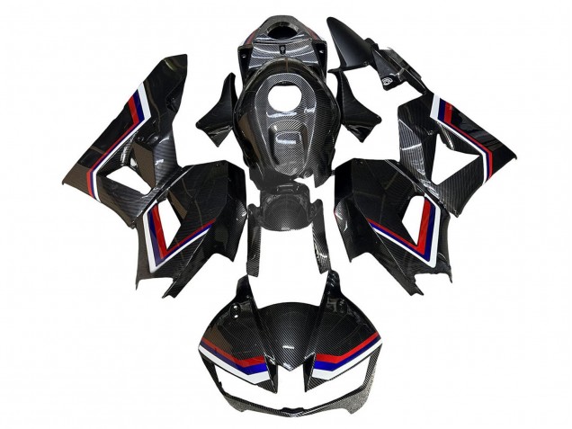 Purchase 2009-2012 White Red Blue Black Carbon Fiber Honda CBR600RR Motorcycle Fairings UK