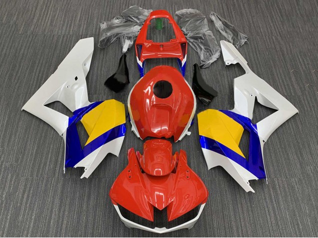 Purchase 2009-2012 White Blue Yellow Red Honda CBR600RR Motorcycle Fairings UK
