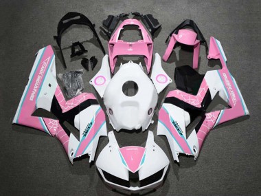 Purchase 2009-2012 White Pink Blue Honda CBR600RR Motorcycle Fairings UK