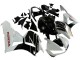 Purchase 2013-2023 White Glossy Black Honda CBR600RR Motorcycle Fairing Kits UK