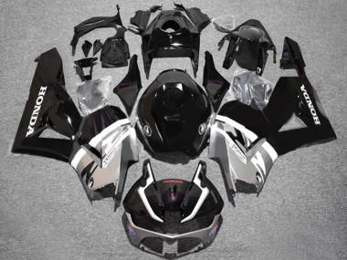 Purchase 2013-2023 Silver Glossy Black Honda CBR600RR Motorcycle Fairings UK
